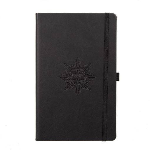 Picture of Royal Anglian Notebook - A5 Black Hardback Embossed Tuscon - Lined