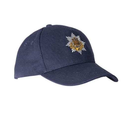 Picture of Blue Cricket Cap with Royal Anglian Emb Cap Badge