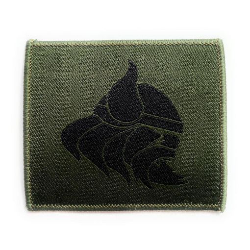 Picture of Helmet Patch - 1st Bn The Vikings - Olive - Pack of 5