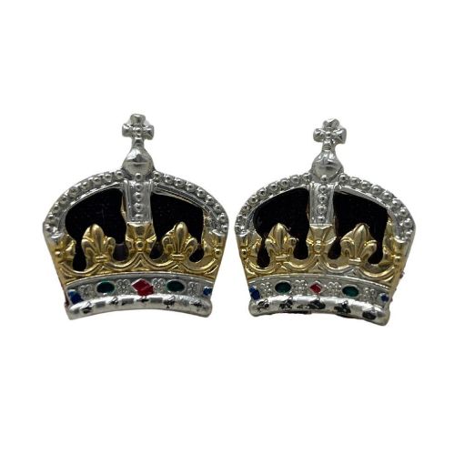 Picture of Metal Crowns - No1 Dress - 3/4" - Pair - Tudor Crown